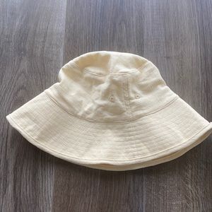 Linen bucket fisher hat